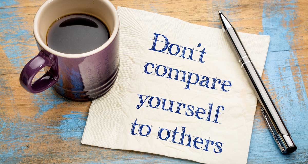 STOP COMPARING YOURSELF